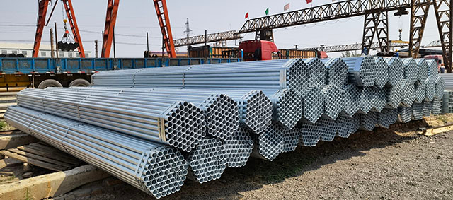 Kapal 3.2mm HDG scaffolding pipe scaffold tube