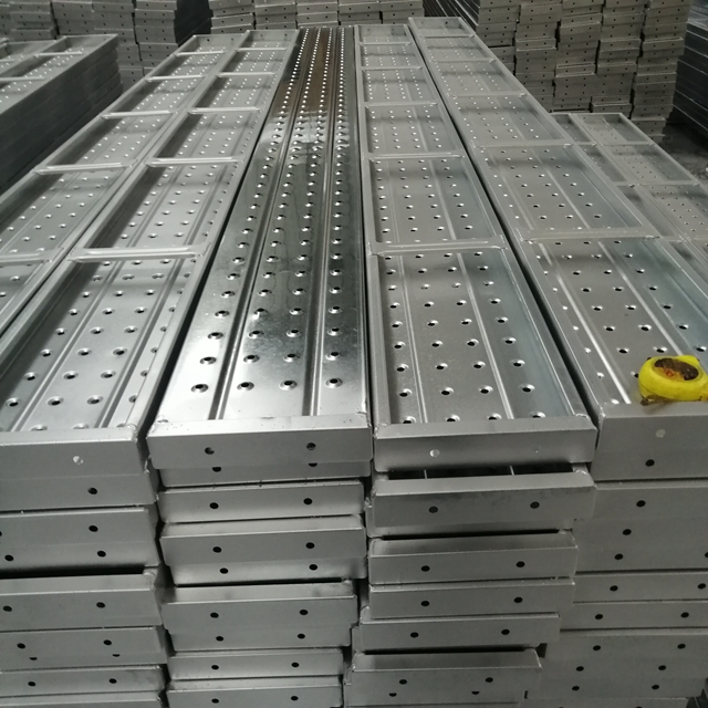 240mm Galvanize Scaffolding Walk Boards para sa Konstruksyon