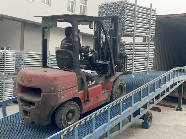 Sistema ng scaffolding ng Ringlock