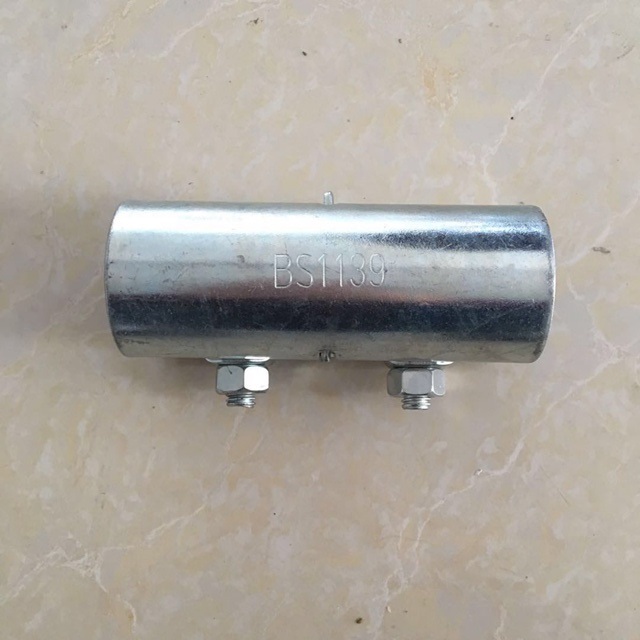 BS1139-EN74-SCAFFOLD-CLAMP-SCAFFOLDING-CLAMP-STEEL-PRESSED-SLEEEVE-COUPLER