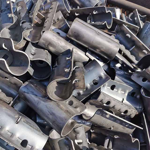 Mga accessory ng scaffolding para sa pinindot na swivel limpet na manggas na coupler