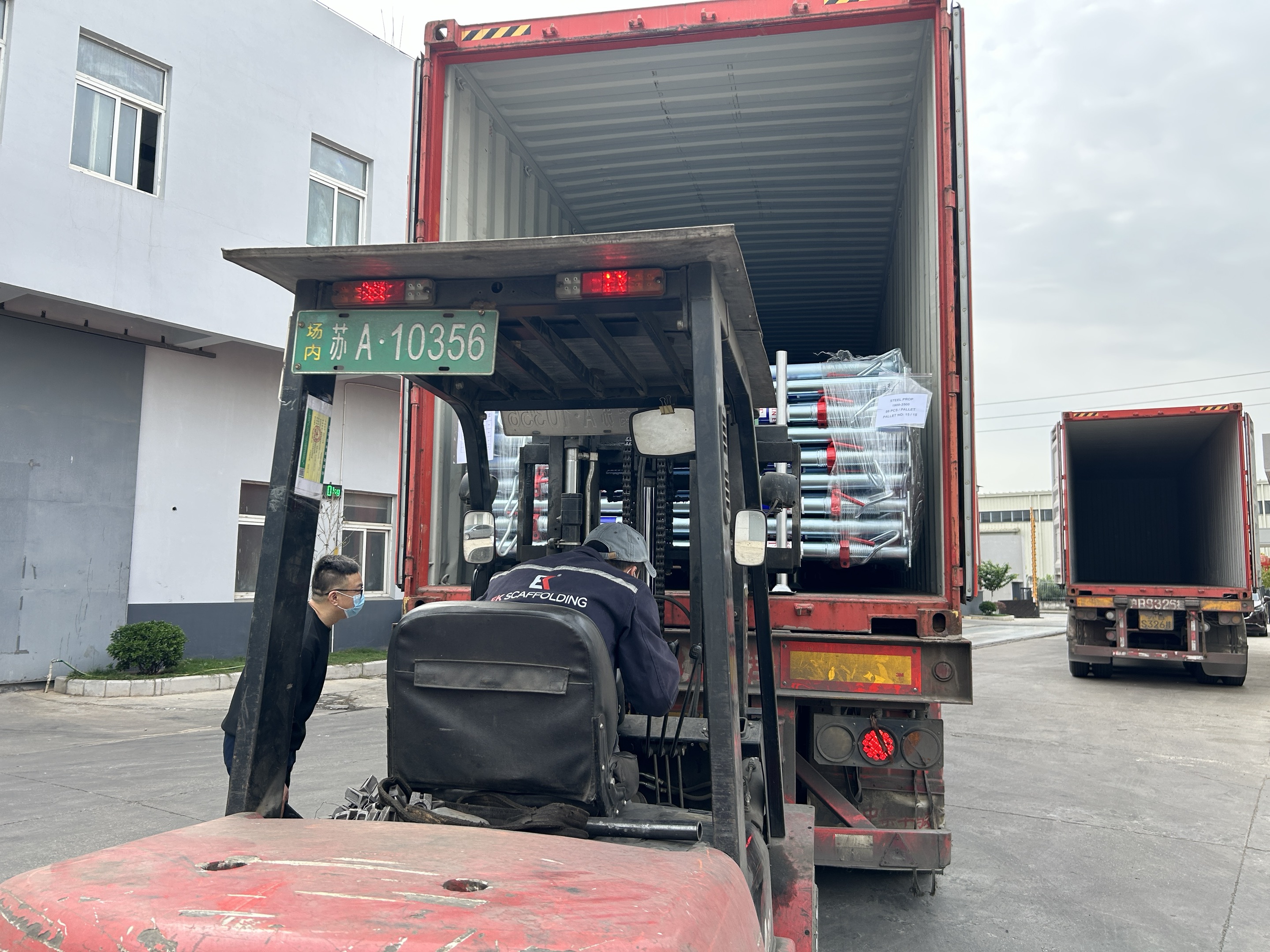 scaffolding prop shipping