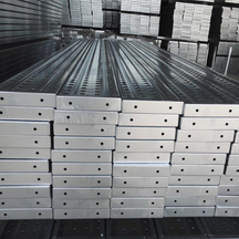 BS1139 Galvanized Scaffolding Steel Plank 210*40mm