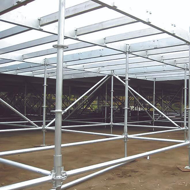 Mainit na Dip Galvanized Ringlock Scaffolding System