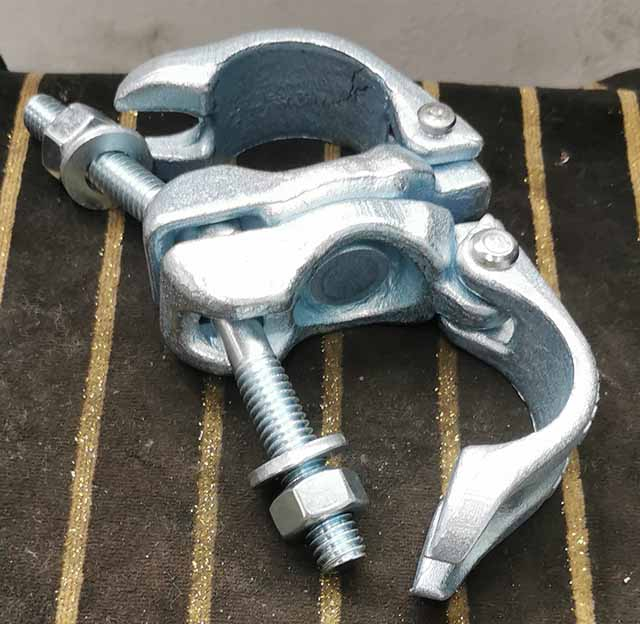 I -drop ang Forged Scaffold Electro Galvanized Swivel Coupler