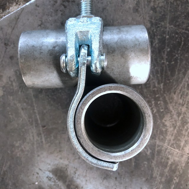 Ang BS1139 Drop Forged Scaffolding Zinc Plated Putlog Coupler