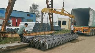 Pag -load ng pipe ng scaffolding