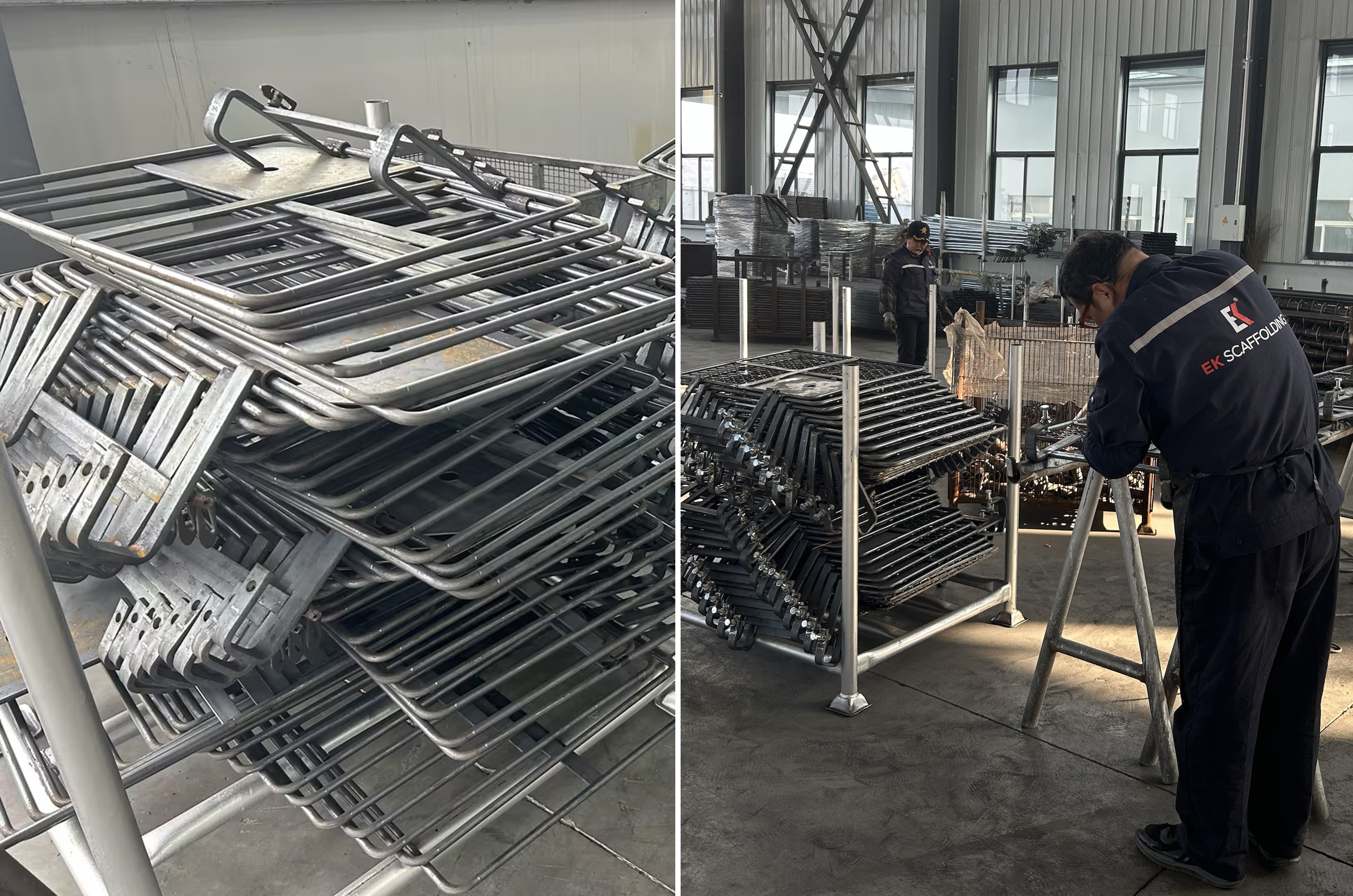 scaffolding trap door