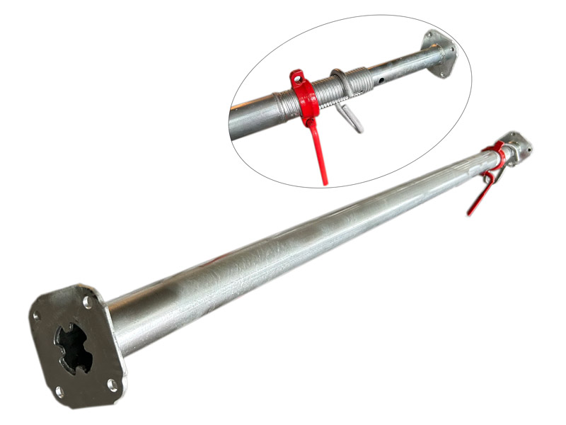 Malakas na tungkulin na props ng bakal