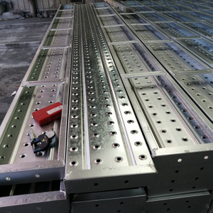 Galvanized steel scaffolding walk boards para sa system