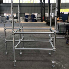HDG ledger vertical cuplock scaffolding system
