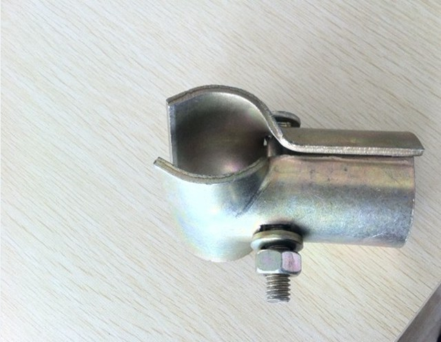 Zinc plated scaffolding pinindot final coupler