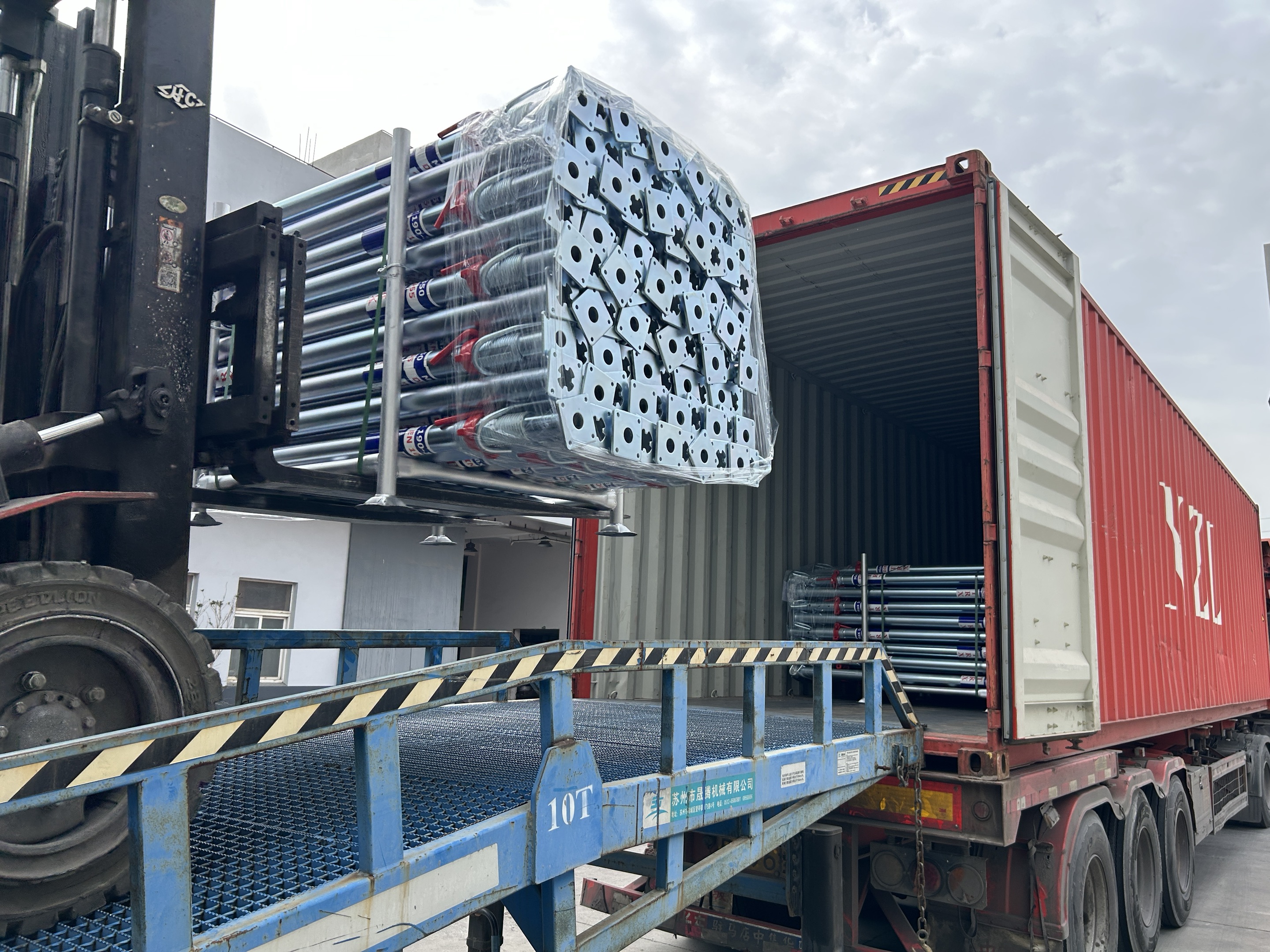 scaffolding prop shipping