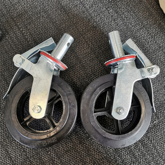 Tungkulin ng goma scaffolding accessories caster wheel