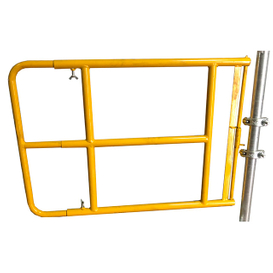 Dilaw na pag -access ng hagdan ng scaffolding tube safety gate