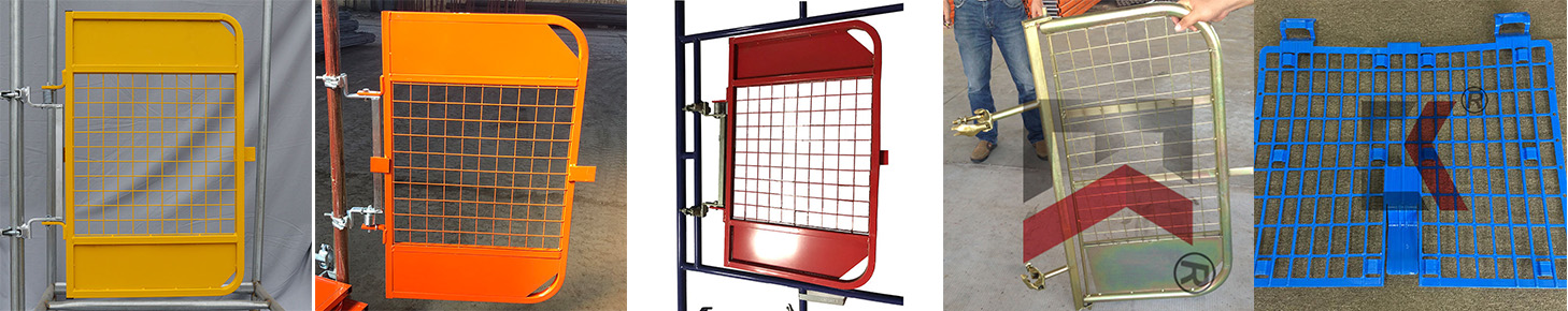 1.uk scaffolding swing safety access gate at safety guard para sa tube at fitting system