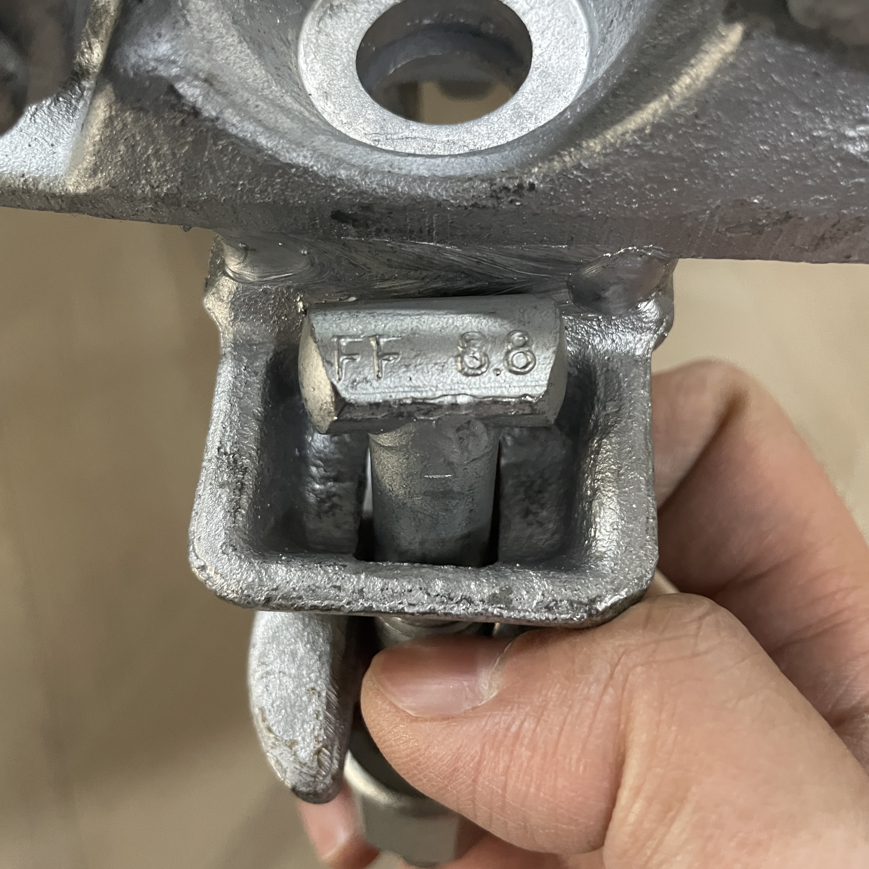 Double Coupler 60 X 60 Espesyal na hugis na Scaffolding Clamp