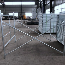 Mainit na dip galvanized HDG auto-lock frame scaffolding