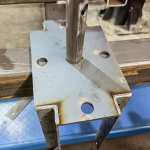 Acrow prop naayos na ulo