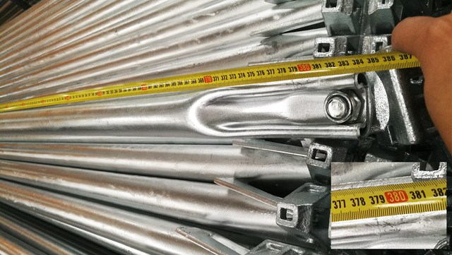 Hot Dip Galvanized HDG Ringlock Scaffolding Diagonal Brace