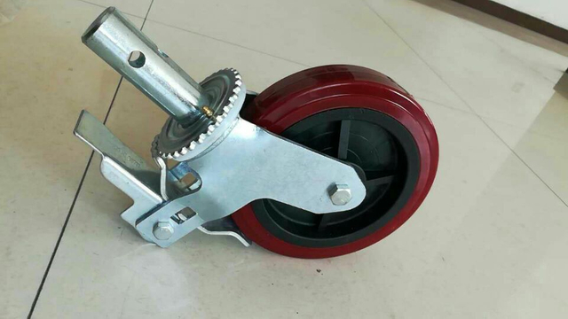 Tsina Duty Scaffolding Accessories Caster Wheel