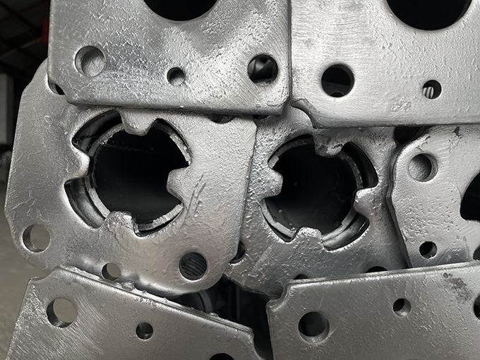 steel props plate