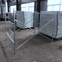 Mainit na Dip Galvanized HDG Self Lock Frame Scaffolding