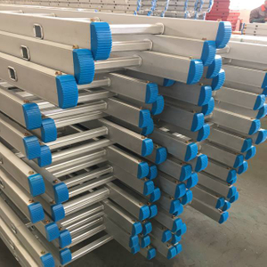 4M Scaffolding Aluminum Straight Ladder