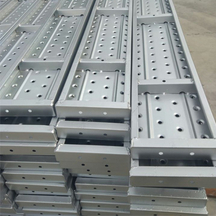 Galvanized scaffolding steel walk board plank