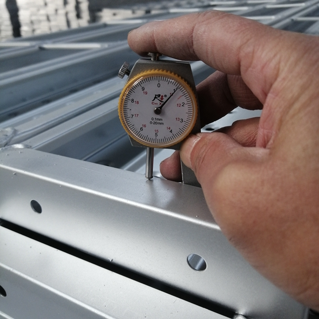 1.0mm kapal ng galvanized scaffolding walk boards para sa konstruksyon