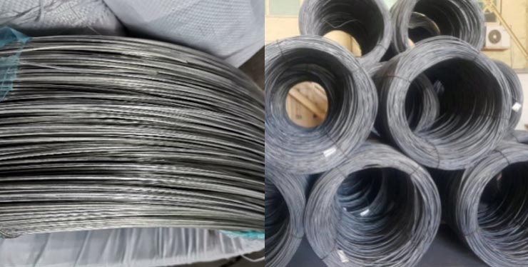 Galvanized wire