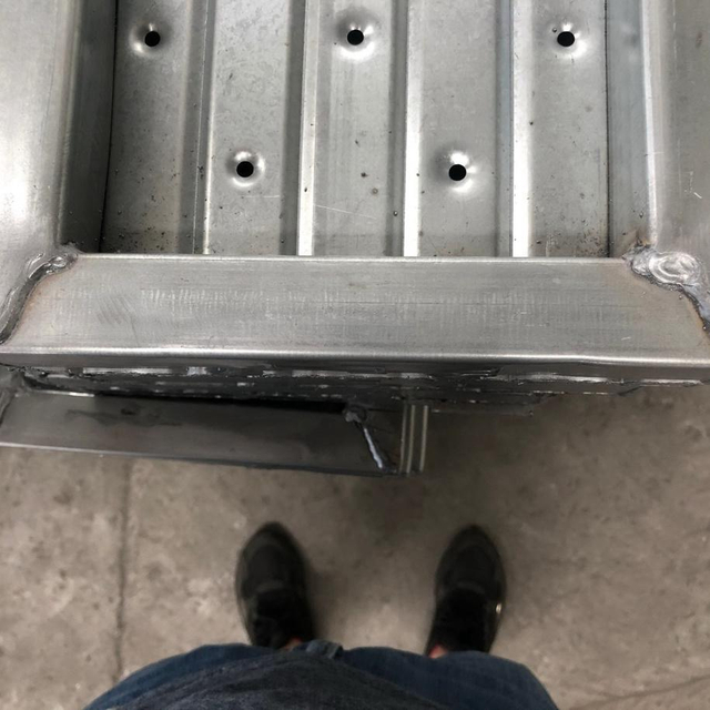 BS1139 Sarado ang galvanized scaffolding walk boards