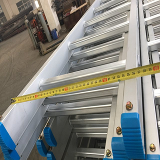 6M Building Material Scaffolding Aluminum Straight Ladder