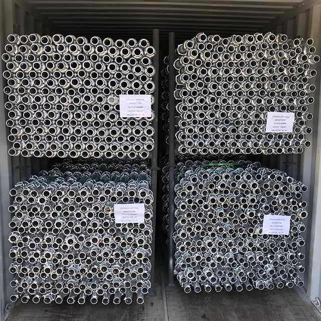 HDG cuplock scaffolding vertical