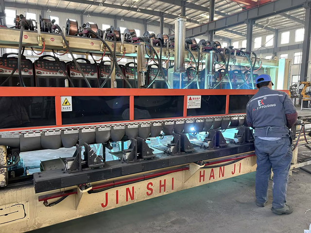 Ringlock scaffolding welding