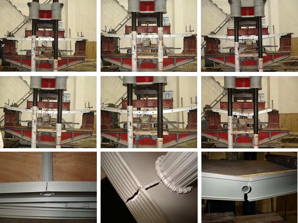 Aluminyo walk boards