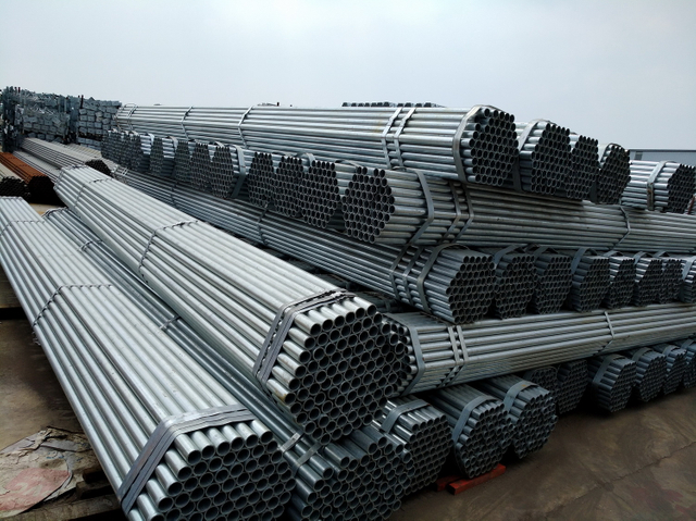 Galvanized BS1139 HDG scaffolding pipe 