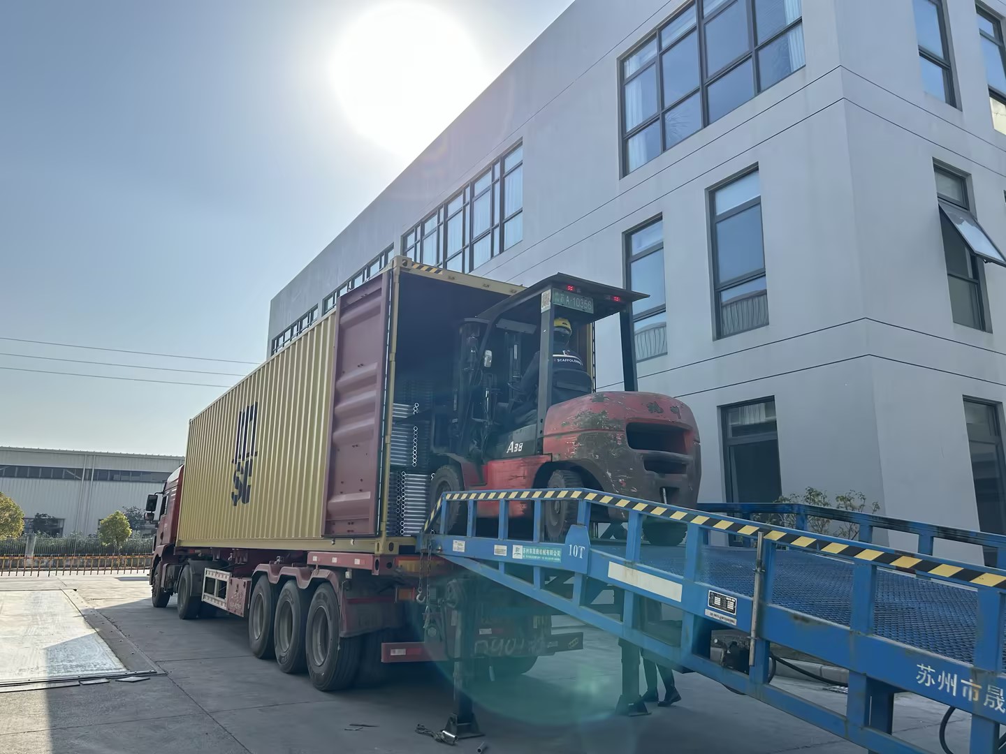 aluminum lattice beam shipping 