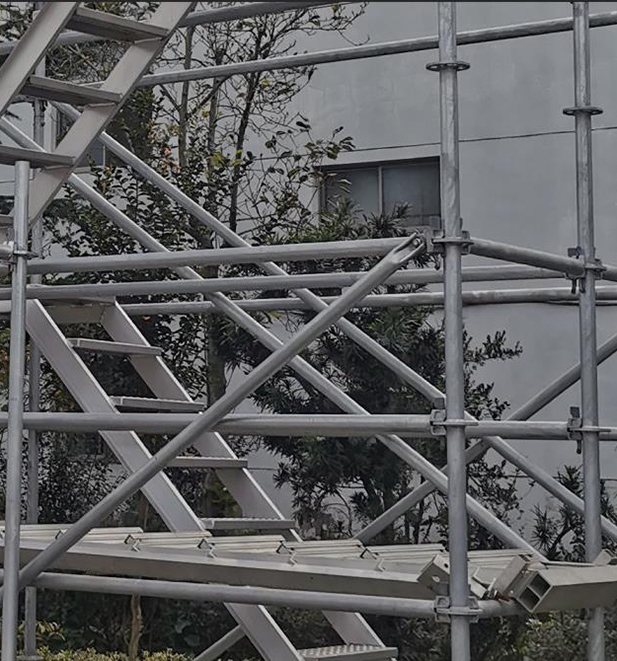 Sistema ng scaffolding ng Ringlock