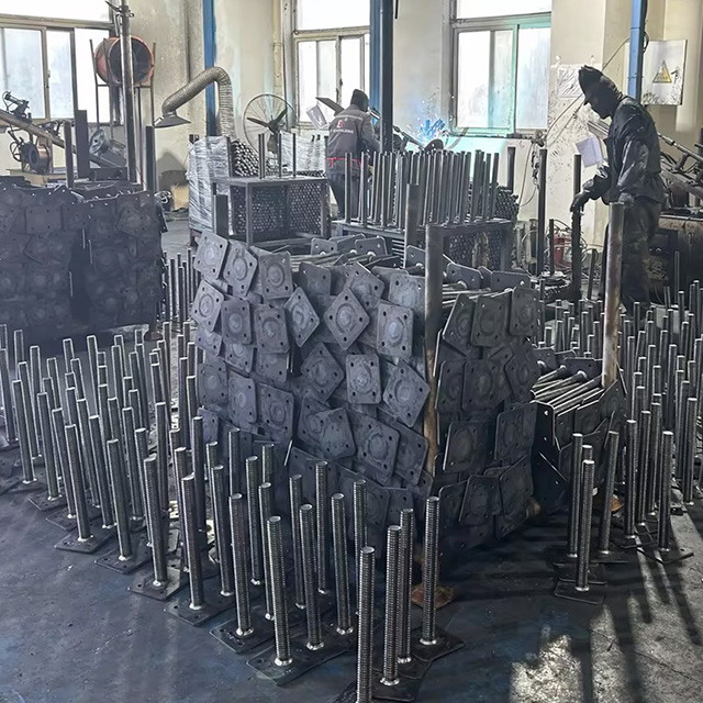 solid na naaayos na base jack