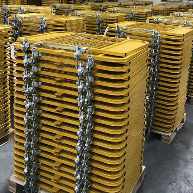 nababaligtad na gate ng pag-access sa hagdan