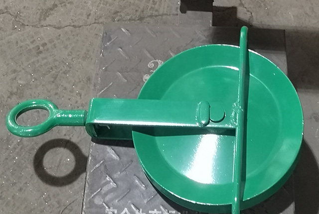 Scaffolding accessories scaffold steel painted gin wheel