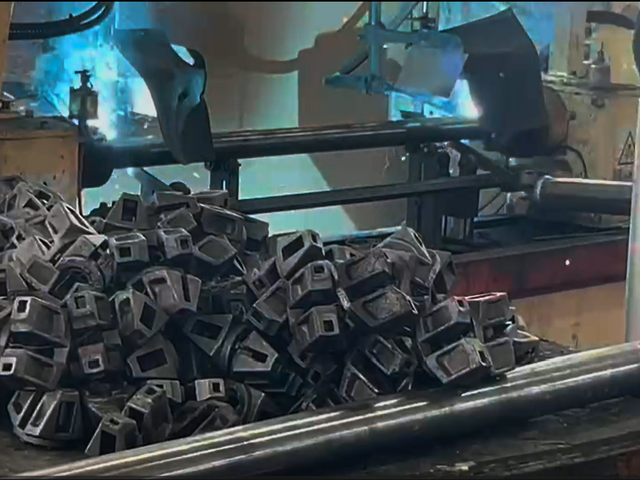 Ringlock scaffolding ledger welding