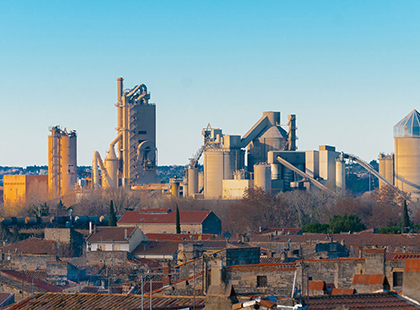 Pagpapanatili ng halaman ng semento