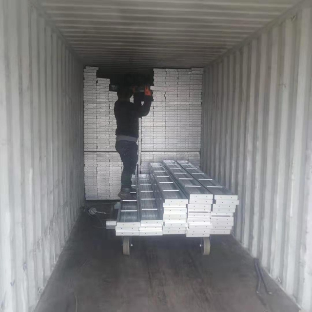 240mm gi scaffolding walk boards para sa konstruksyon