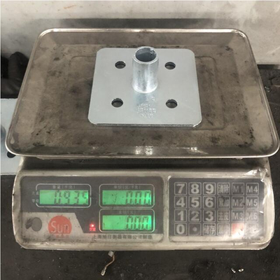 BS1139 Galvanized 6mm kapal ng scaffolding jack base plate