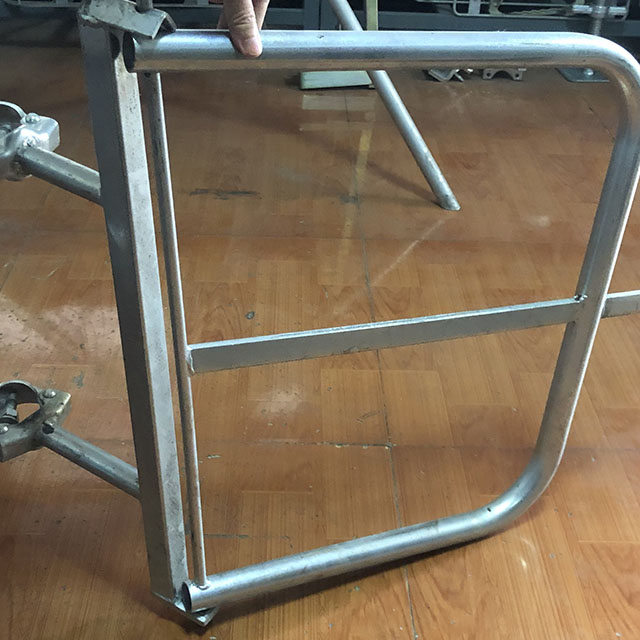 Galvanized Scaffold Ladder Access Gates