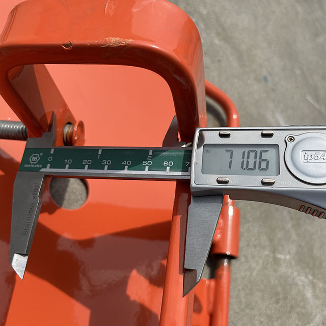 Pulbos na pinahiran na scaffolding bitag na pintuan ng 