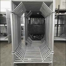 China Factory Galvanized Frame Scaffolding System