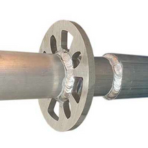 Aluminyo singsing na scaffolding collar base